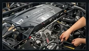 Mercedes-Benz motor onarım çalışması