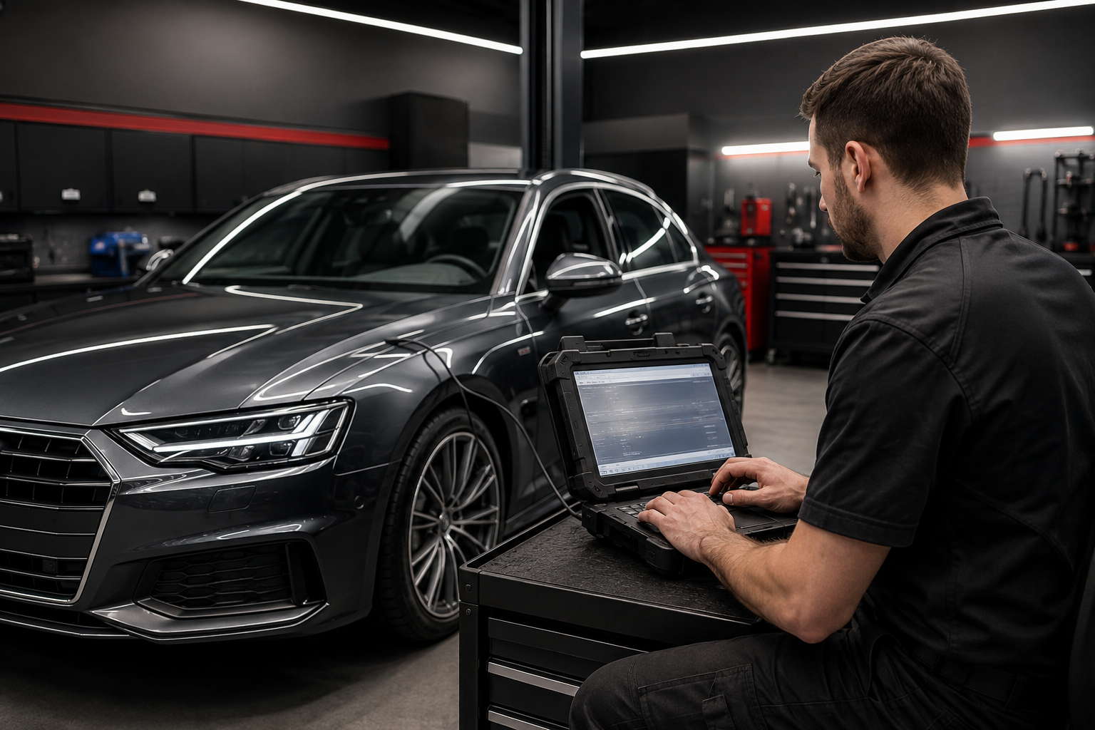 Mercedes-Benz bilgisayarlı arıza teşhisi