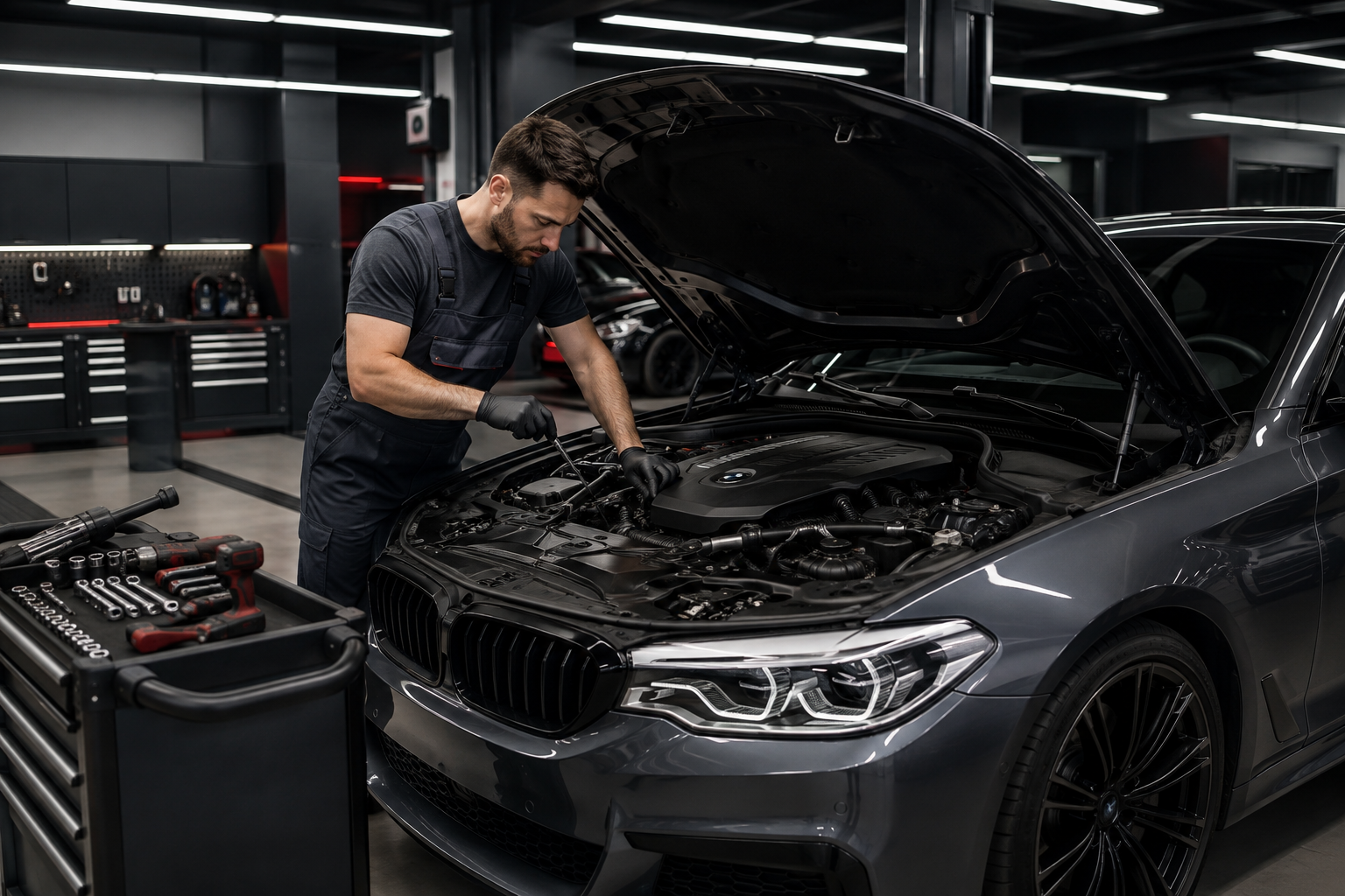 Üç Yıldızlar Mercedes-Benz motor onarımı